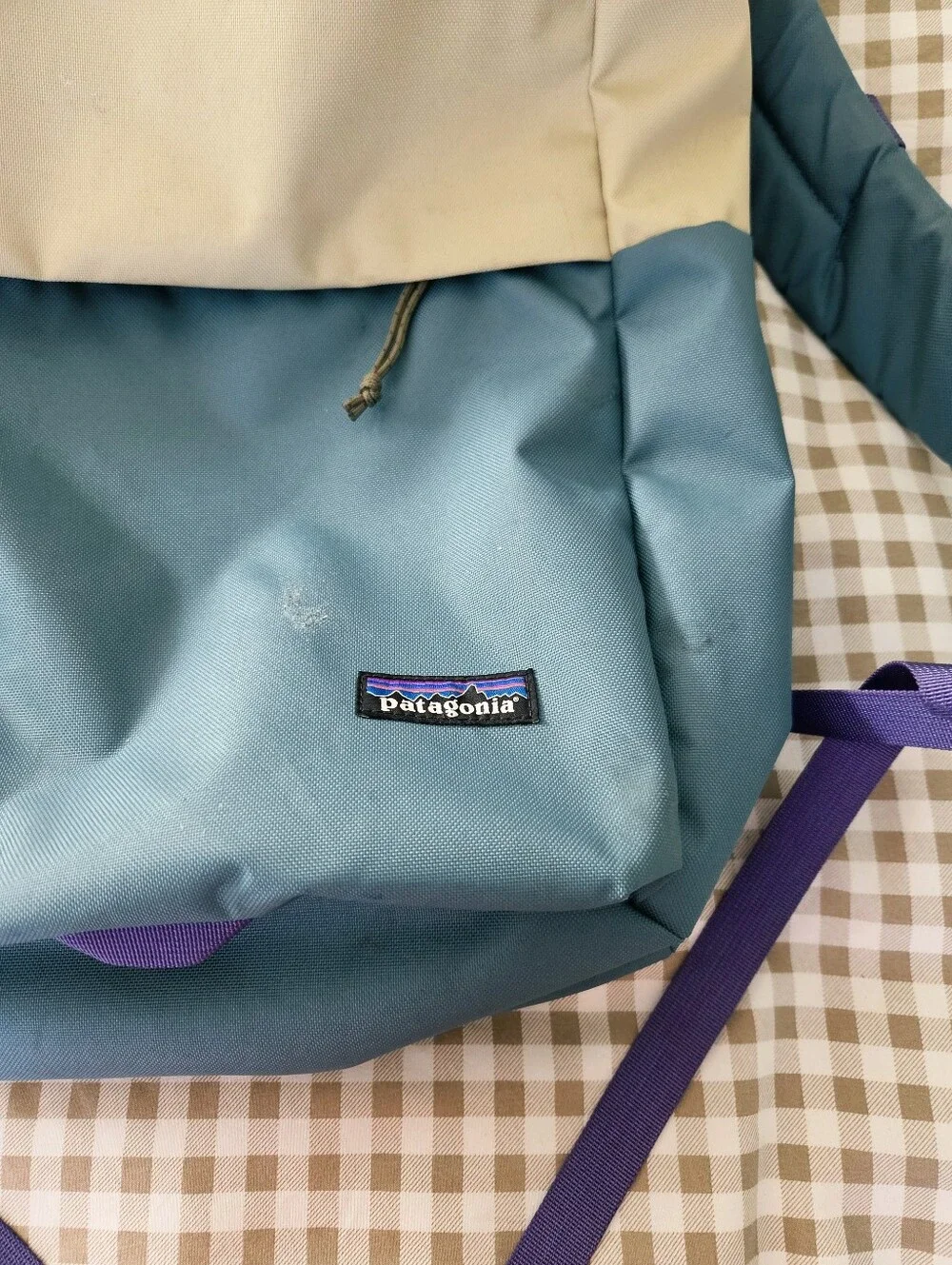 Patagonia Fieldsmith Linked Pack 25L - Teal/Beige Tasmanian Patchwork